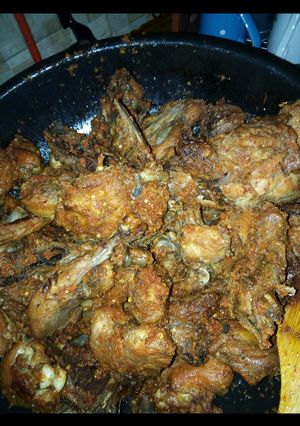 A picture of Spicy fried chicken.