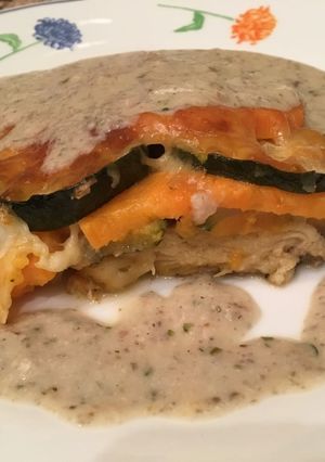 Édesburgonyás csirkemell recept fotója