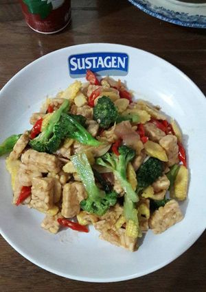 Foto resep Oseng Putren Saus Tiram
