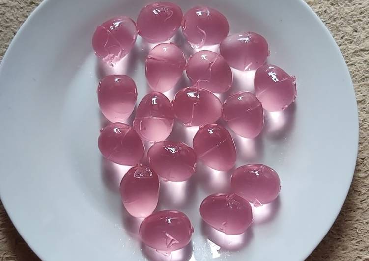 Anti Ribet, Membuat Jelly bentuk telur puyuh simpel