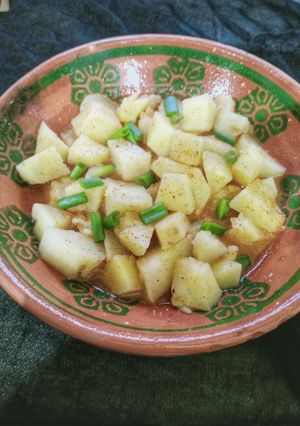 A picture of Orange juice sweet potato.