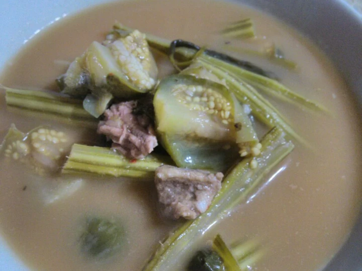 Langkah Mudah untuk Membuat Resep Sayur asem tetelan sapi, klentang/kelor,terong apel yang Bisa Manjain Lidah Anti Ribet, Sempurna