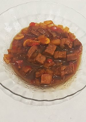 Foto resep Tumis Manis Saikoro Wagyu Beef