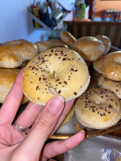 Una foto de Bagels
