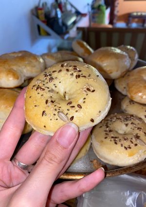 Una foto de Bagels