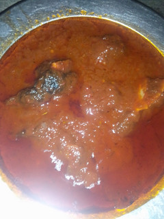 A picture of Meat stew🥘.