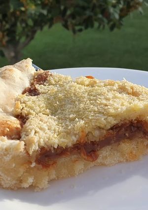 Una foto de Tarta de coco y dulce de leche II