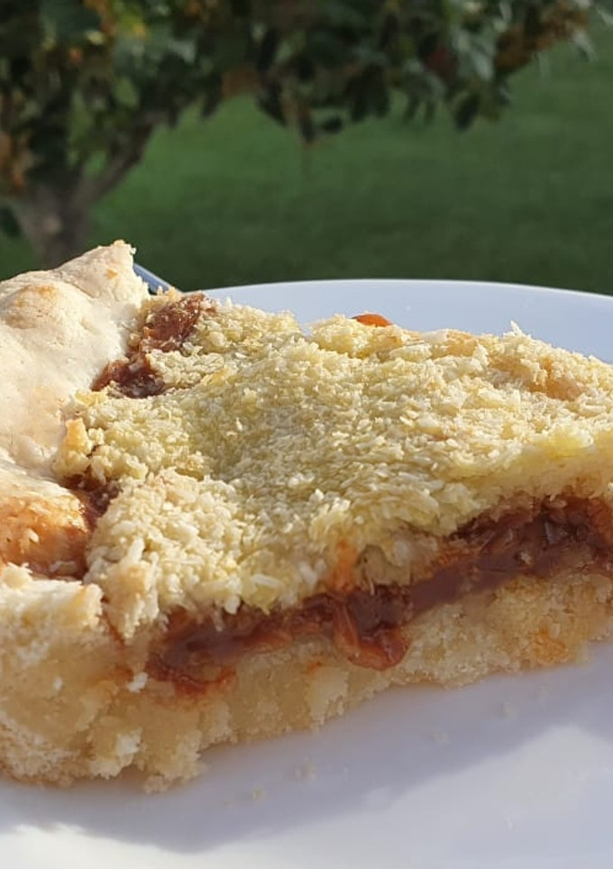 Una foto de Tarta de coco y dulce de leche II