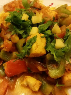 A picture of Paneer Jalfrezi.