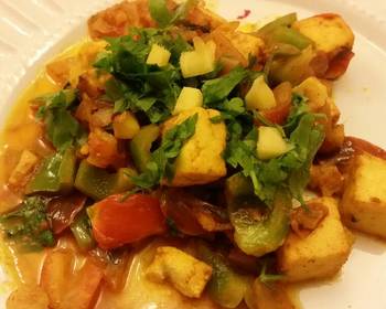 How To Serving Recipe Paneer Jalfrezi Delicious Nutritious