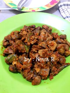Foto resep 11. Oseng Pedas Ati Ampela Ayam