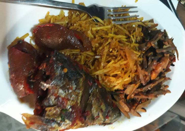 creative Abacha and ugba Recipe | Simple Way to make Abacha and ugba Ultimate