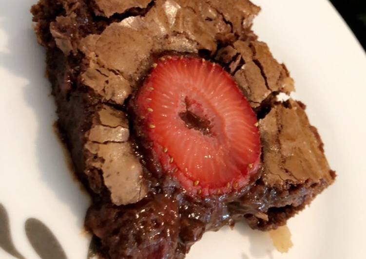 Comment Cuisiner Brownie fraise