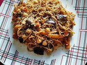 Una foto de cena rápida garbanzos