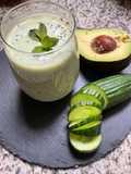 🥒 smoothie 🧋concombre 🥒 🥑 avocat 🥑 chia🍁