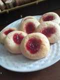Galletas blandas con mermelada