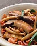 🌱 Nui Lứt Xoắn Xào Nấm Chay