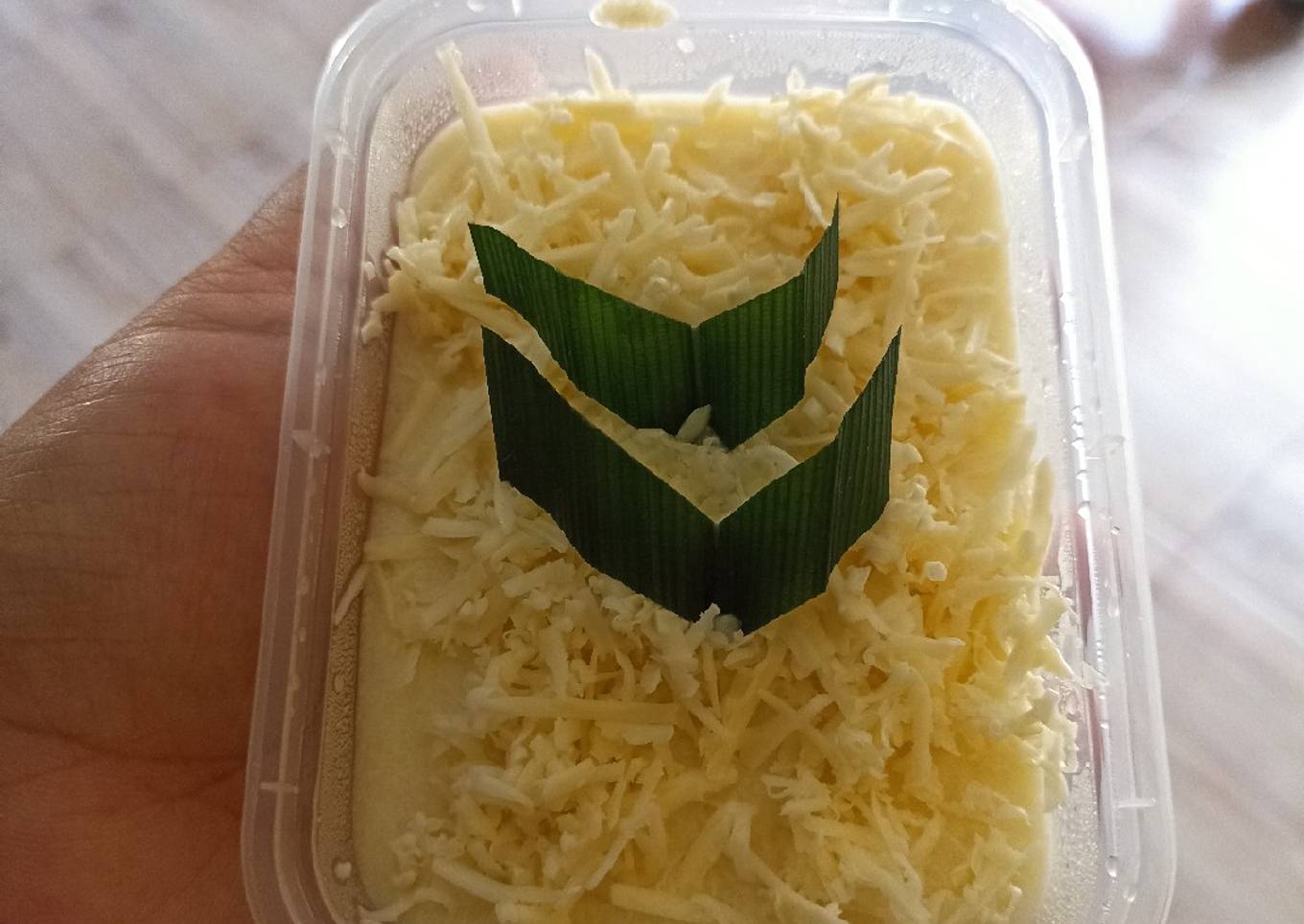 Setup roti tawar keju