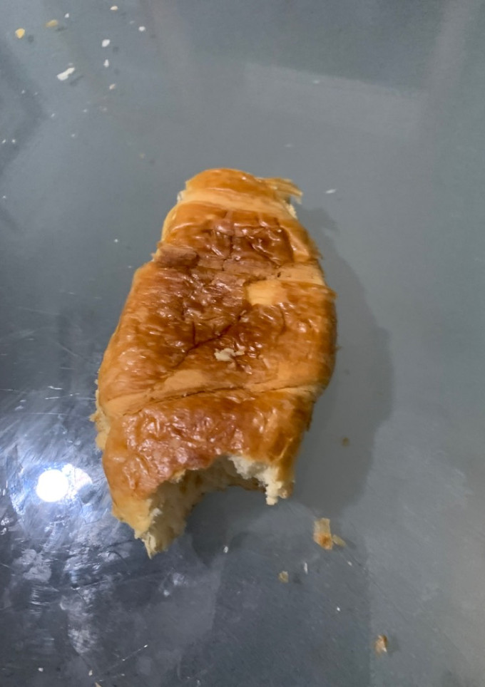 Una foto de Croissant con chocolate