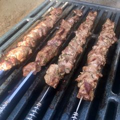 Lamb & Mint BBQ Skewers A picture of Lamb & Mint BBQ Skewers.