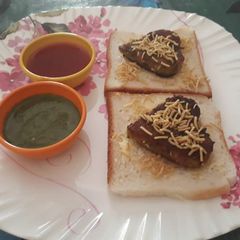 A picture of #veg cutlets.