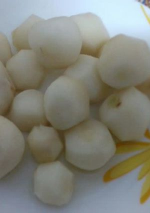 عکسی از دستور شلغم بخار پز