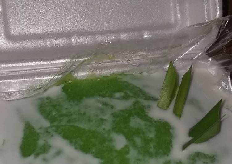 Resep: Bubur singkong ijo Yang Sederhana