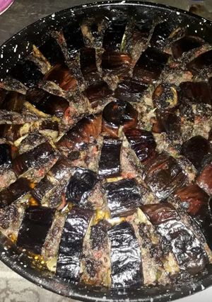 صورة لوصفة كباب باذنجان