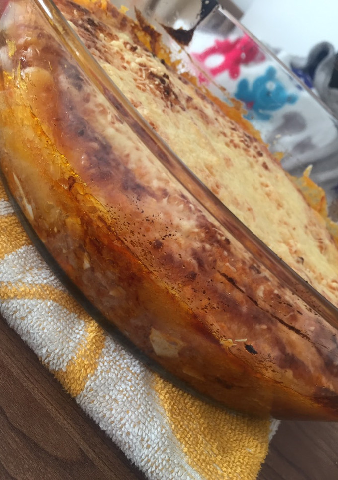 Una foto de Pastel de carne gratinado
