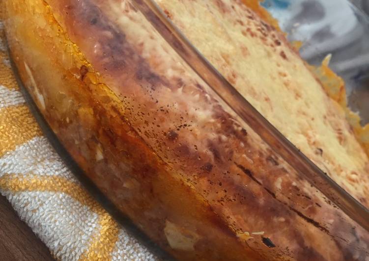 Pastel de carne gratinado