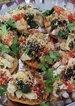 A picture of Papdi chat.