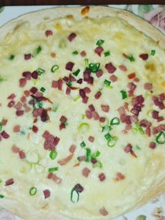 Flammkuchen Tortilla aus 1 mach 3 Rezepthauptbild