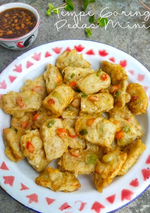 Foto resep Tempe Goreng Pedas Mini