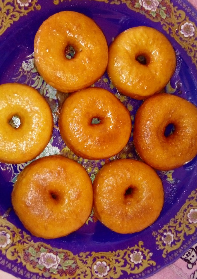 Una foto de Donuts con glaseado de canela
