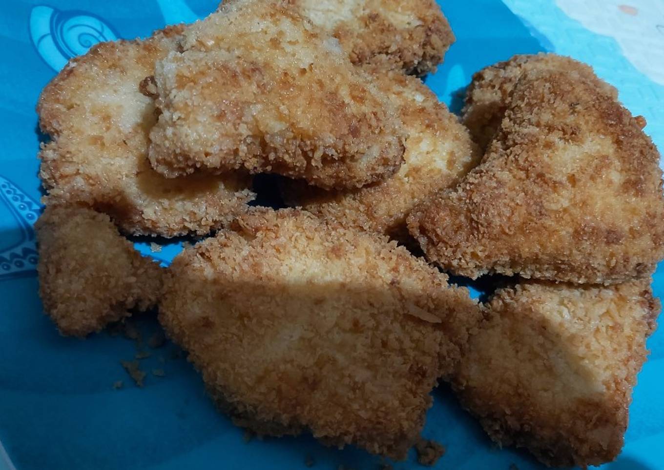 Chicken cheese katsu