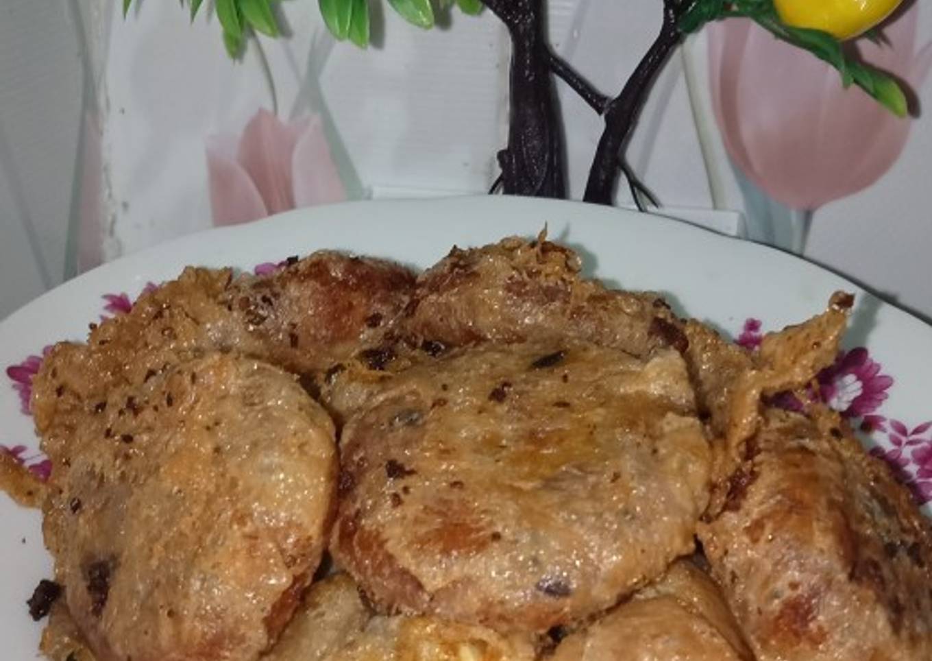 Perkedel kentang dg daging sapi cincang