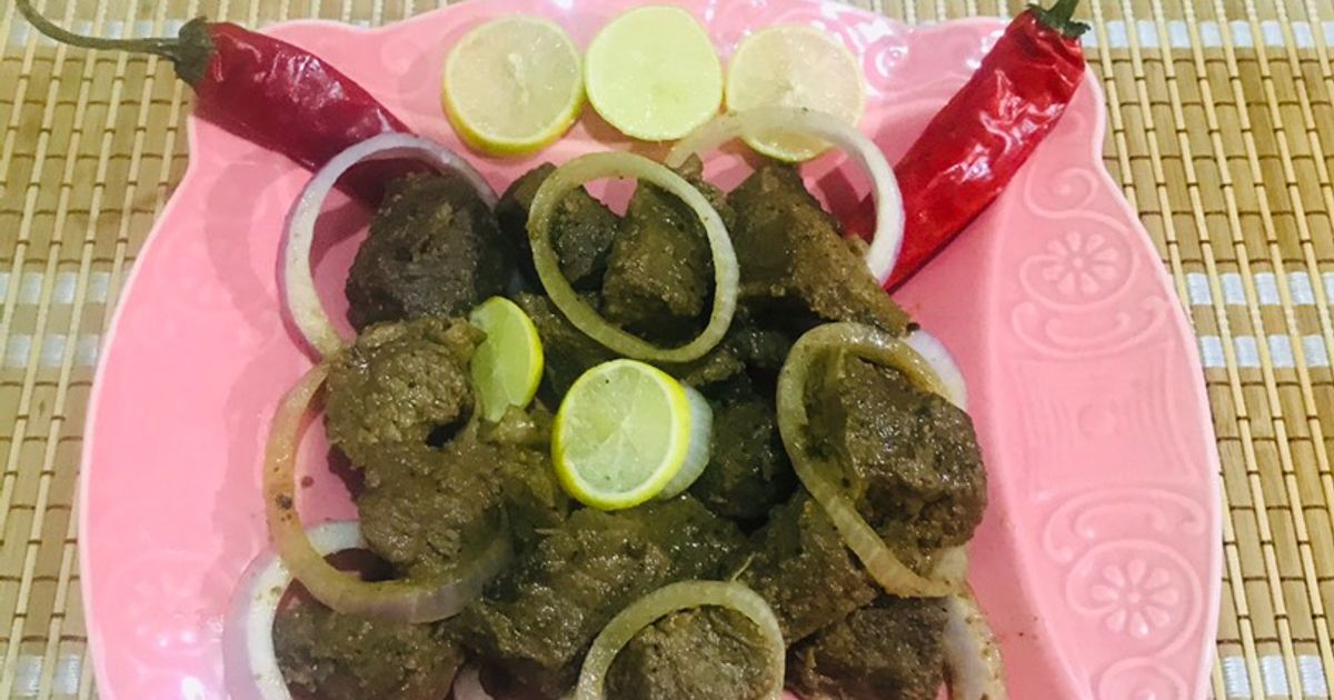 Beef Rikak Beef Tikka With Gravy Recipe by Meerab Rais - Cookpad