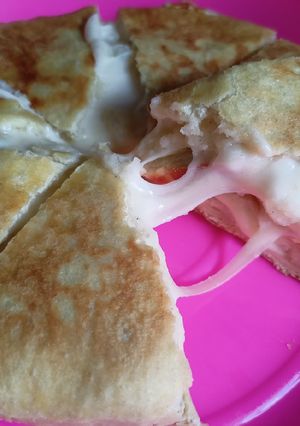 Foto resep Roti Kentang Keju Mozzarella (pakai teflon)