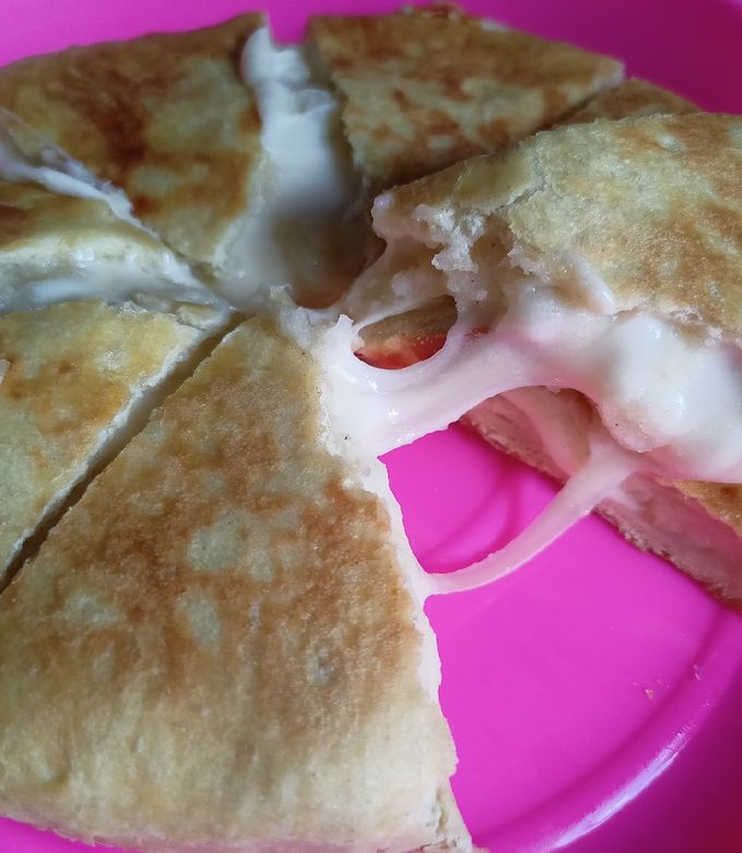 Foto resep Roti Kentang Keju Mozzarella (pakai teflon)