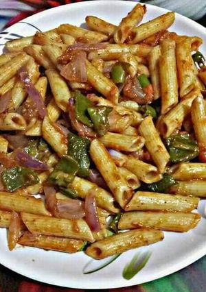 मैकरोनी (Macaroni recipe in hindi) रेसिपी मुख्य फोटो