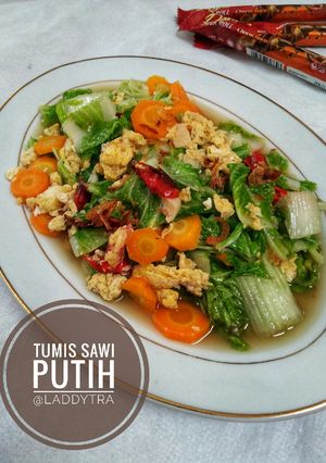 Foto resep Tumis sawi putih