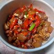 Tumis kacang merah dan cecek