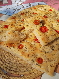 Una foto de Focaccia italiana