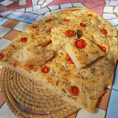 Focaccia italiana Receta de Gaby- Cookpad