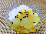Sữa chua dằm hạt đác rim chanh dây