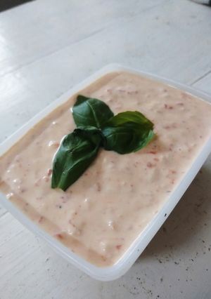 Una foto de Dip de Morrón ahumado