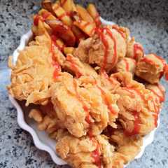 مرغ سوخاری پولکی🍗🍗-レシピのメイン写真
