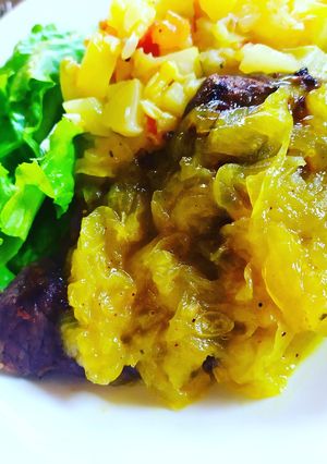 Foto de Alcatra com cebola caramelizada sem açúcar