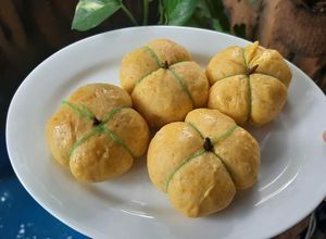 Foto resep Pumpkins buns isi