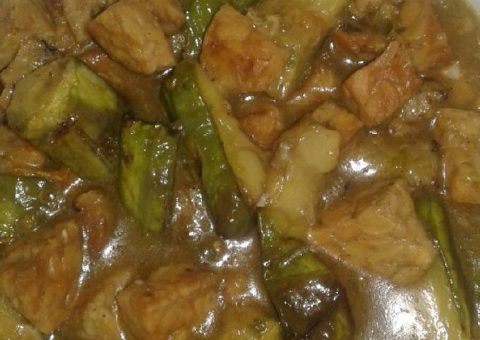 Terong pedas saus tiram (masakan rumah sederhana)